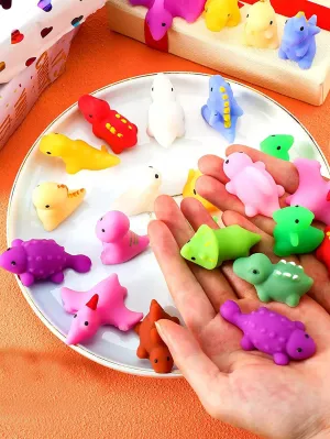 10pcs Random Dinosaur Design Cat Teaser Toy