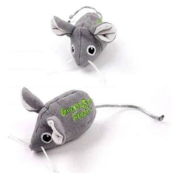 AFP Green Rush Catnip Mice Toy