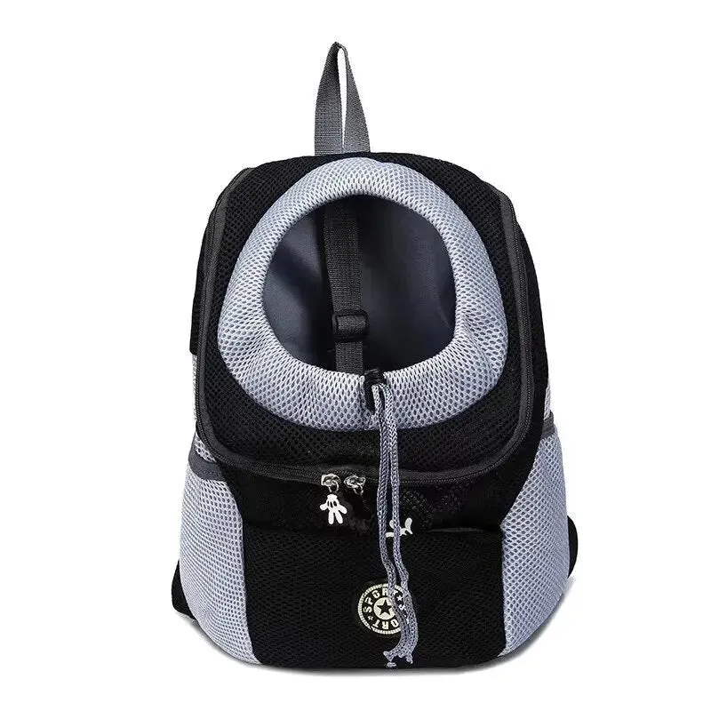 Anniepaw Breathable Portable Dog Backpack Double Shoulder Pet Carrier for Travel