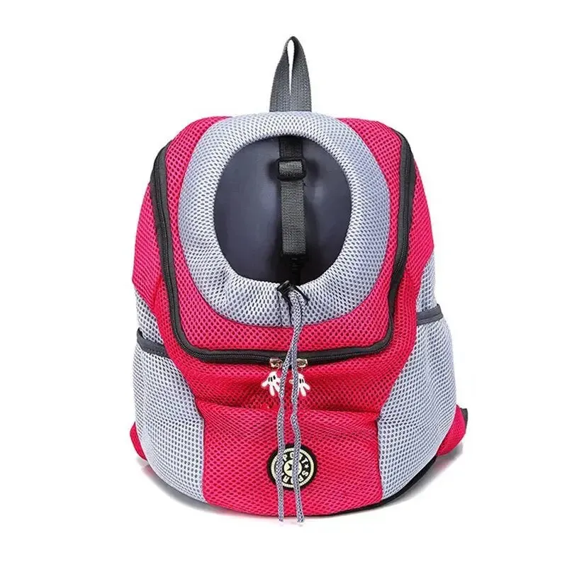 Anniepaw Breathable Portable Dog Backpack Double Shoulder Pet Carrier for Travel