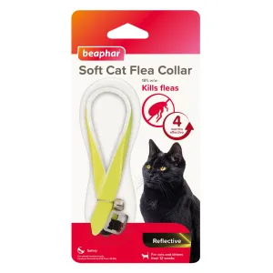 Beaphar Soft Cat Flea Collar Reflective Yellow