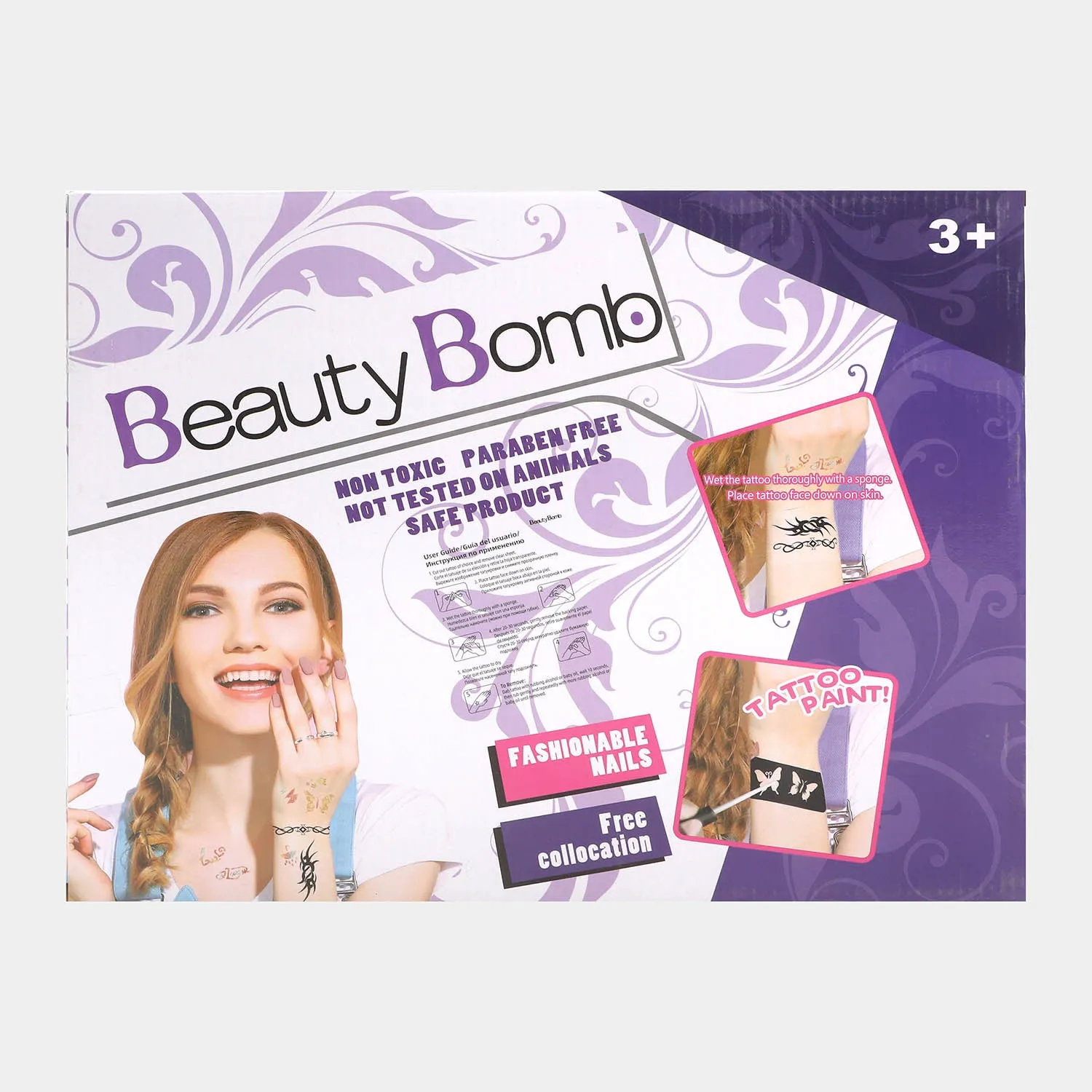 Beauty Tattoo Play Set For Kids