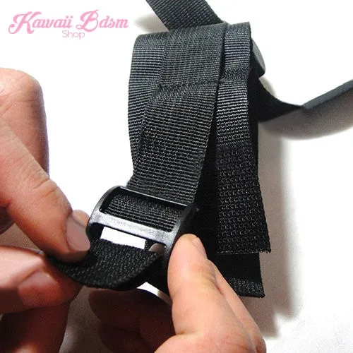 Beginner Black Bed Restraints