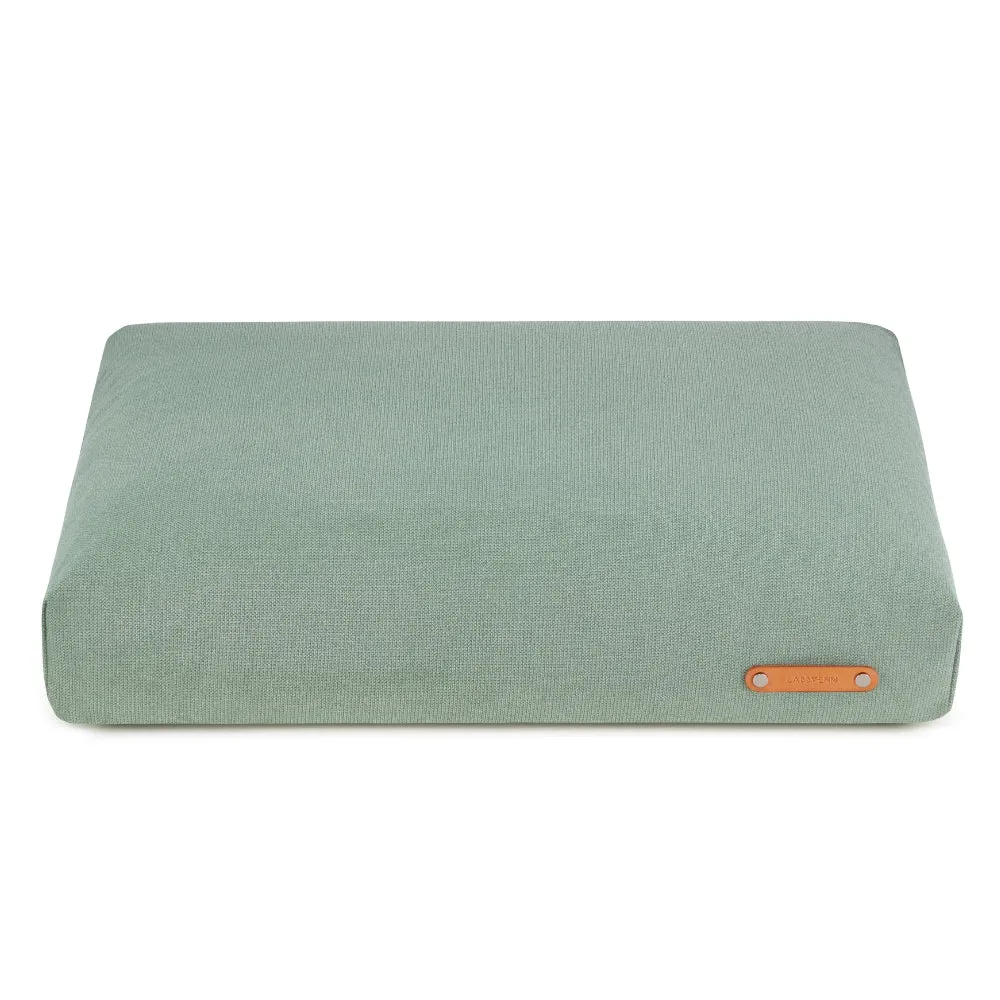 Bosca Soft Teal Cushion Dog Bed by Labbvenn