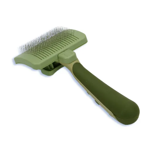 Coastal Safari Self-Cleaning Slicker Brush