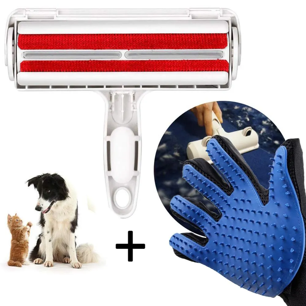 Combo Grooming Glove & Hair Remover