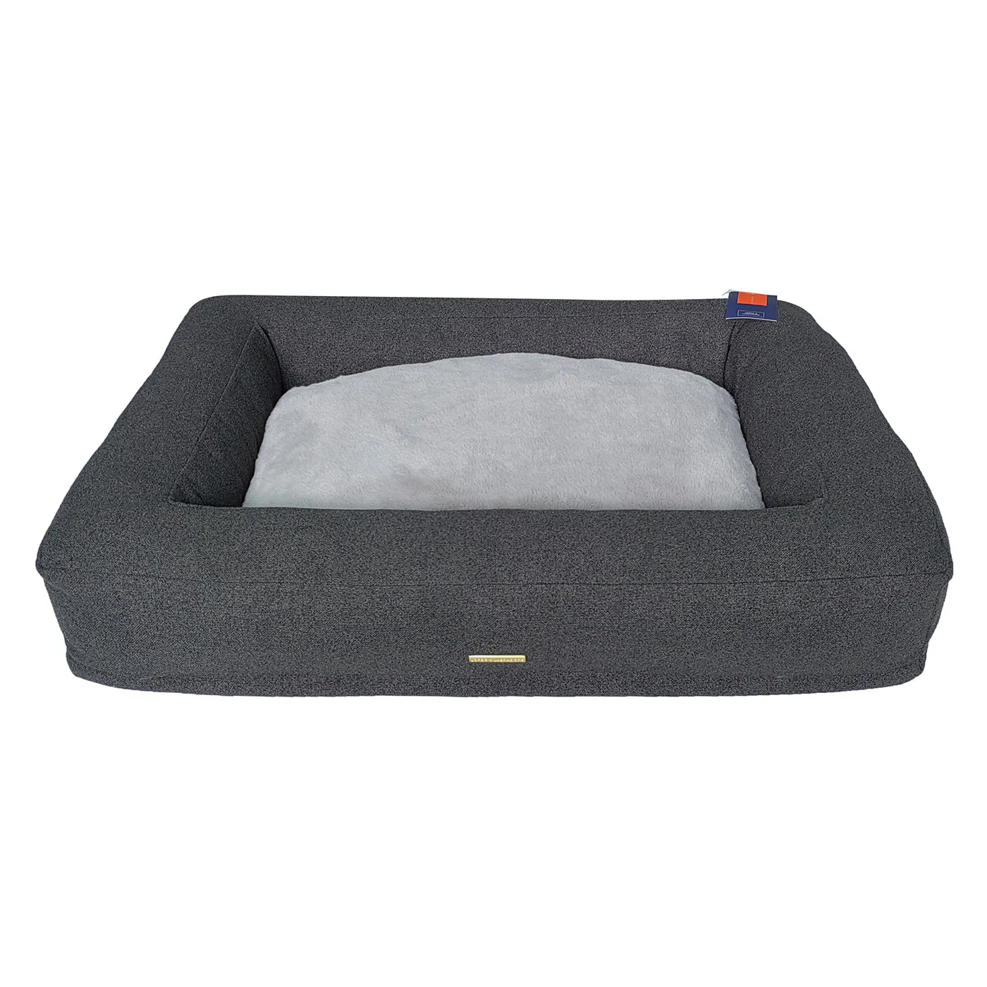 Comfort Cube Dog Bed in Anthracite by Lords & Labradors