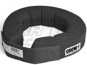 Crow Enterprizes Junior Black 360 Degree Knitted Helmet Support Neck Collar SFI-3.3 Rated