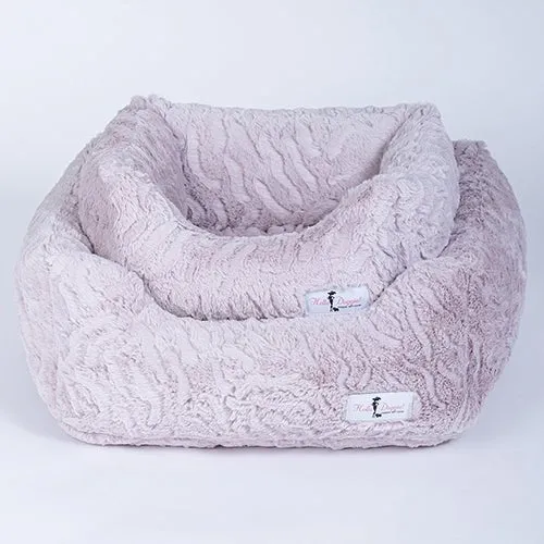 Cuddle Dog Bed: Pink Ice