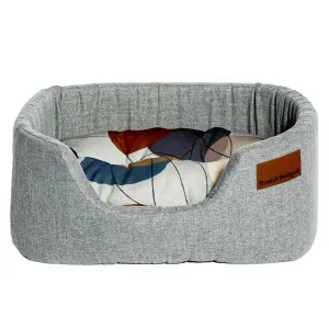 Danish Design Colour Block Silver Lux Slumber Bed