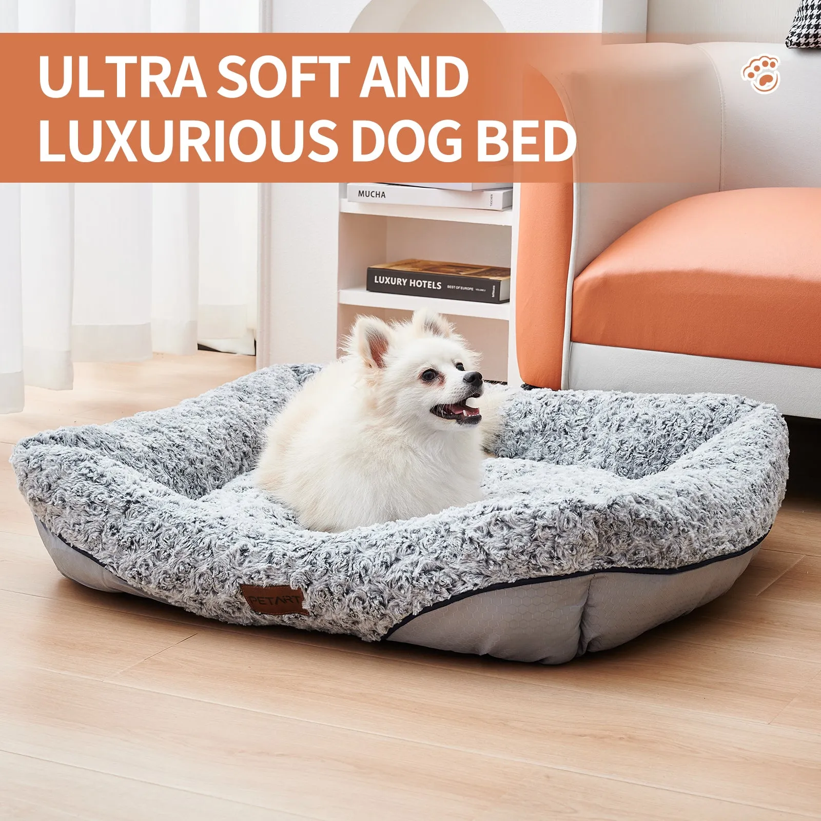 Dog Beds with Removable Cushion