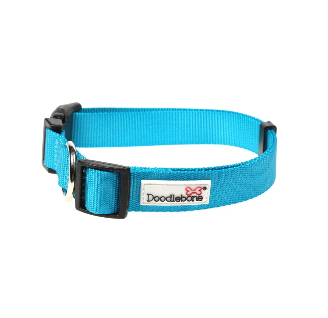 Doodlebone Aqua Dog Collar