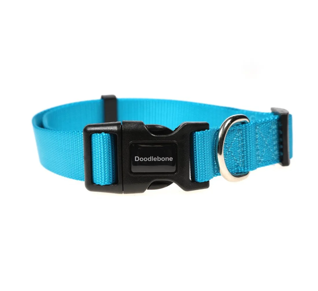 Doodlebone Aqua Dog Collar