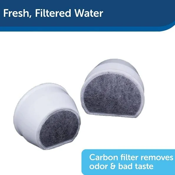 Drinkwell Ceramic Fountains Replacement Charcoal Filters (4-Pack)