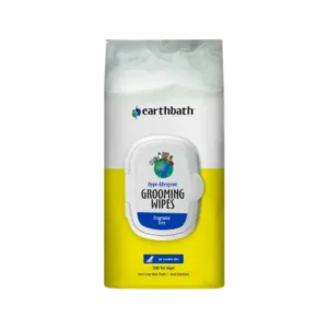 Earthbath Grooming Wipes, Hypo-Allergenic, Fragrance Free for Dogs