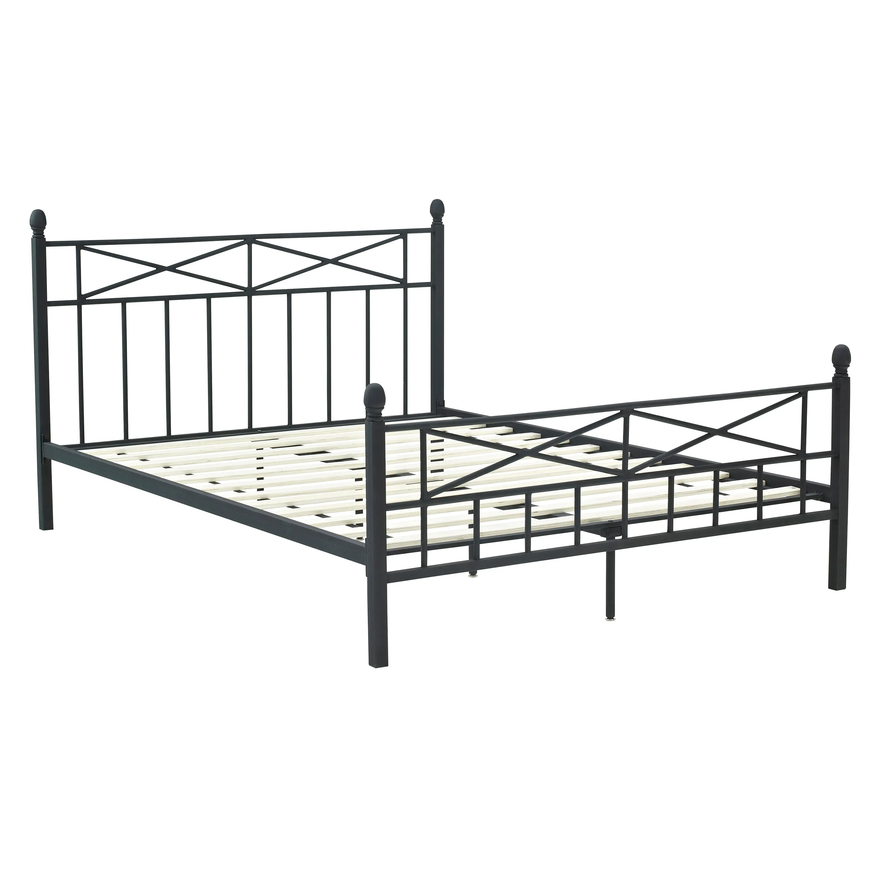 Emma Metal Platform Bed