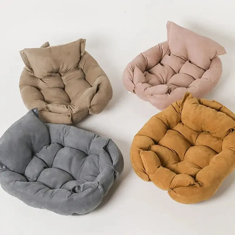 Fluffy Dog Bed - Comfortable Sleeping Bed