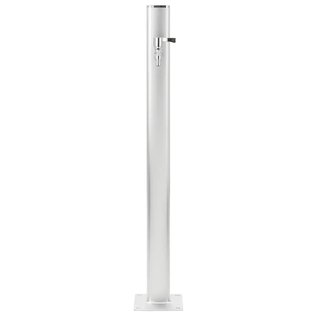 Garden Water Column Aluminium 95 cm