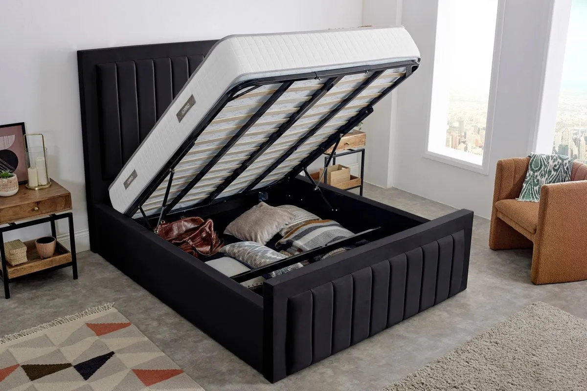 Hamilton Upholstered Ottoman Bed