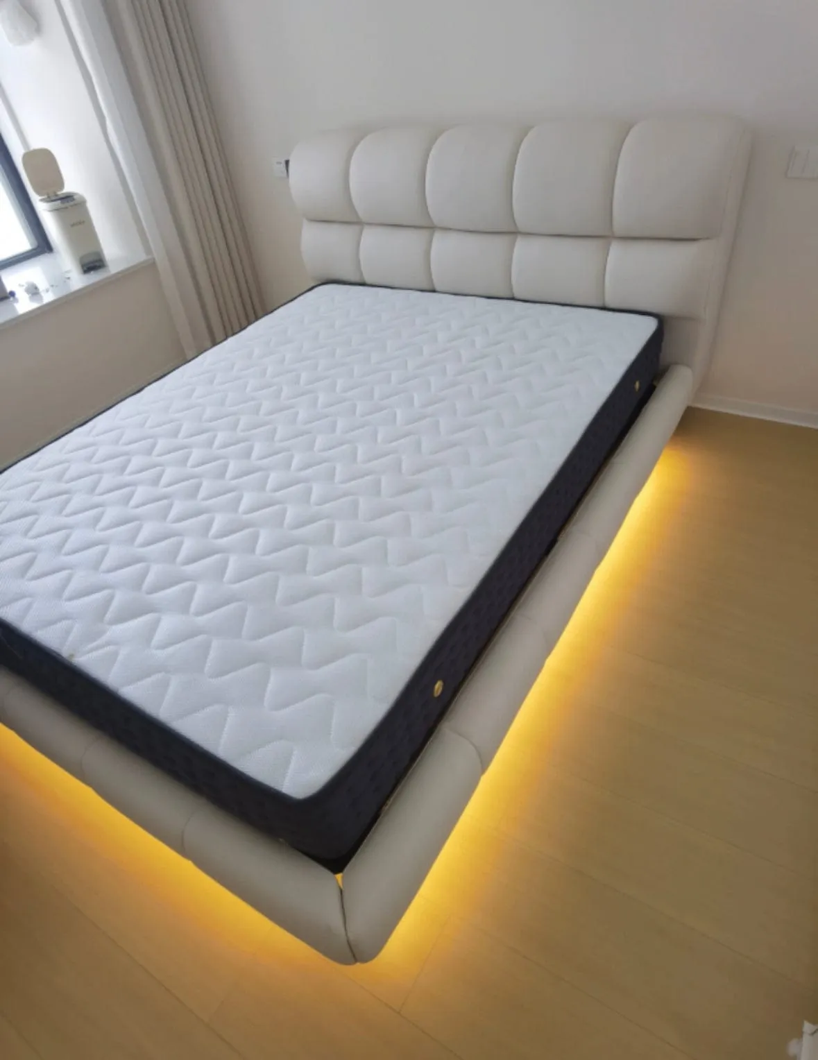 Haus Boucle Floating Bed Frame