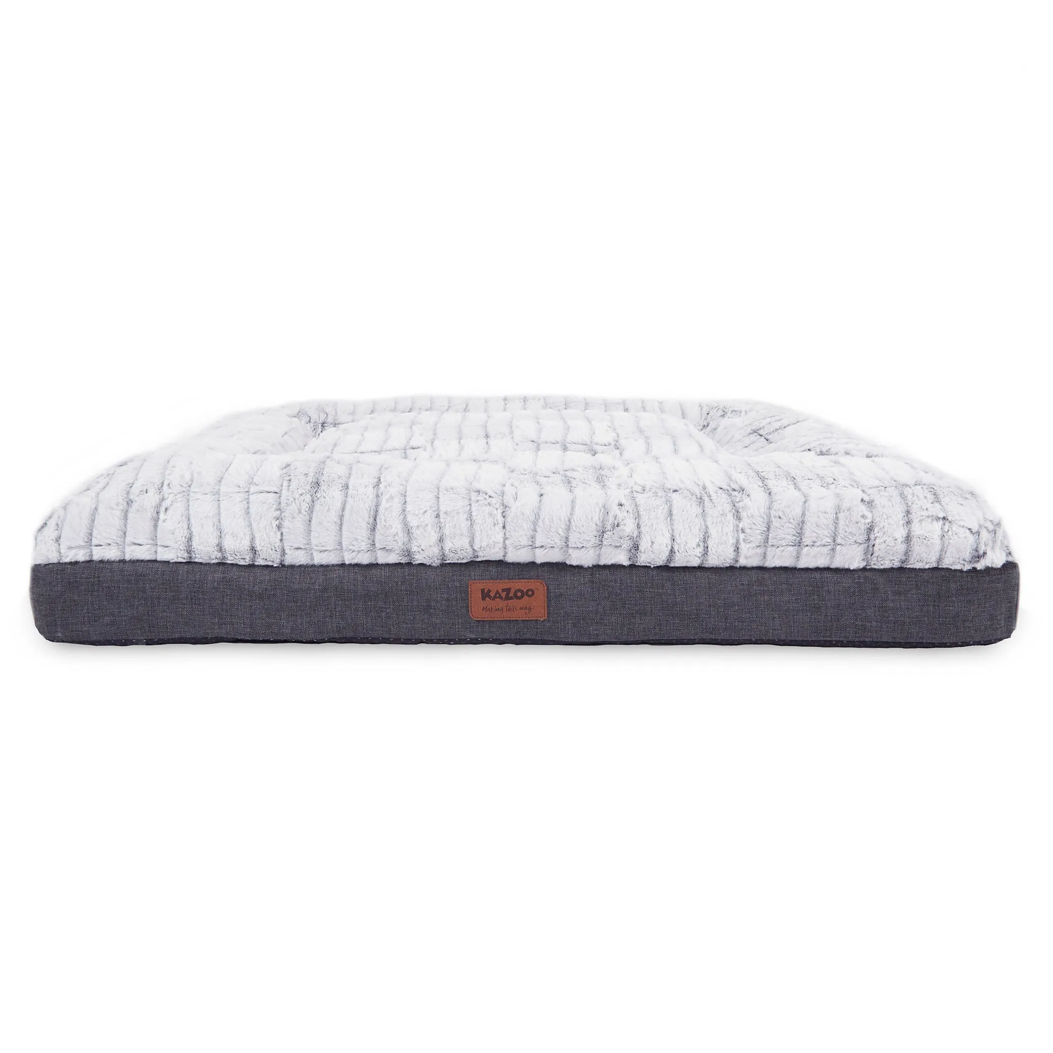 Kazoo Cloud Comfort Medium Grey Dog Bed