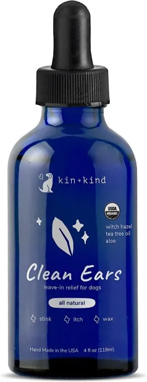 Kin   Kind Clean Ears 4 oz.