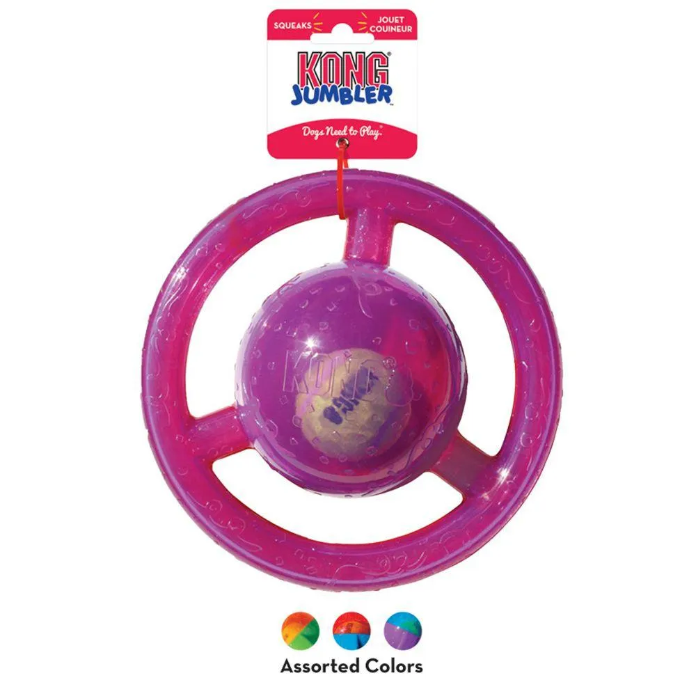 KONG Jumbler Shapes Disc Dog Toy (LG/XL)