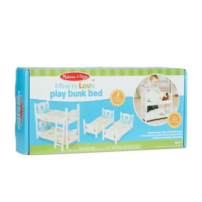 Melissa and Doug Mine to Love Play Bunk Bed