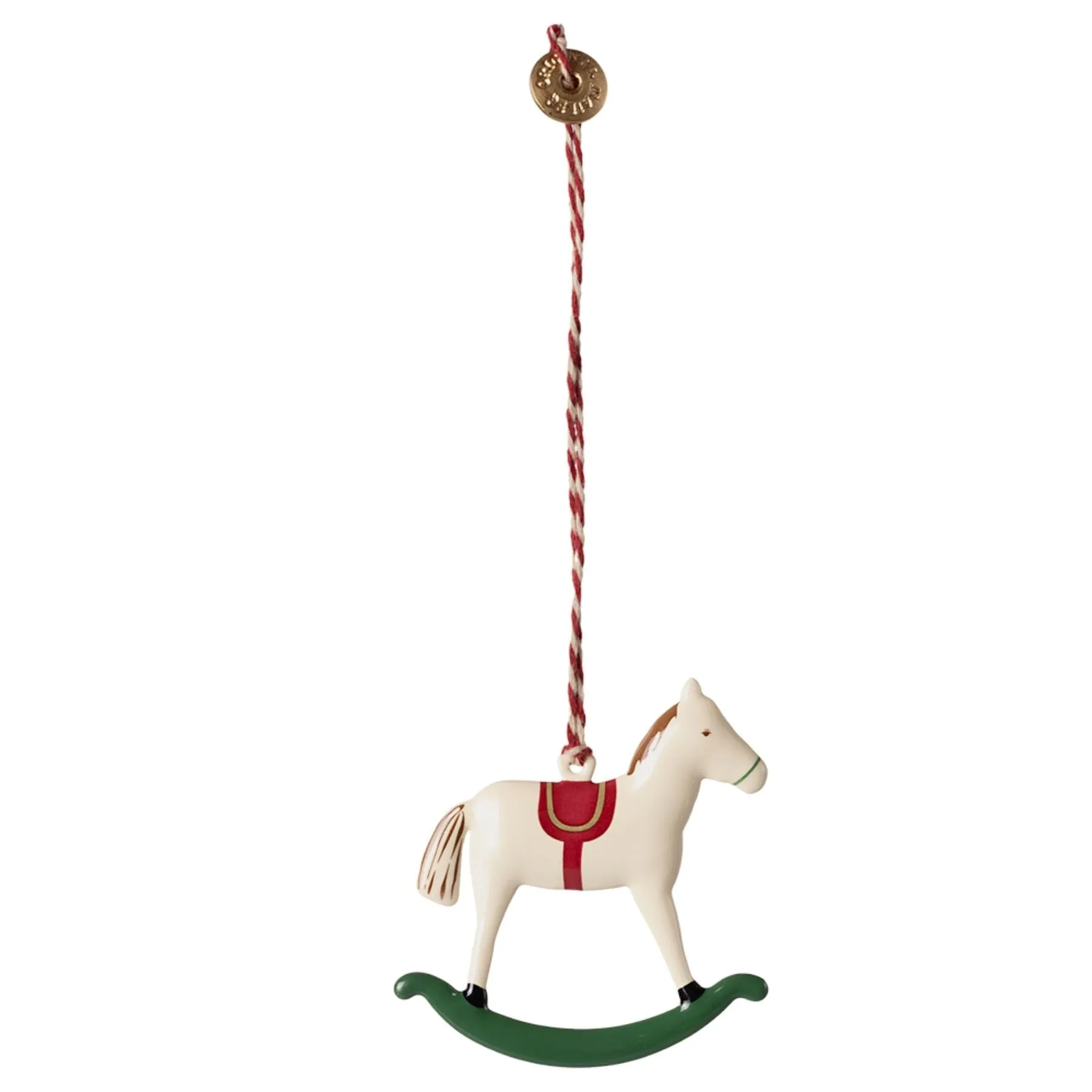 Metal Ornament, Rocking Horse