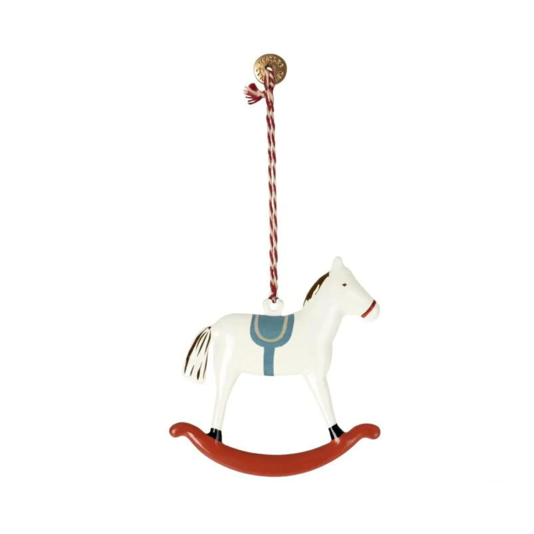 Metal Ornament, Rocking Horse