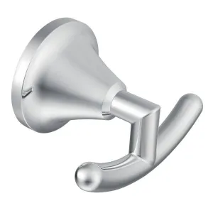 MOEN Icon chrome double robe hook