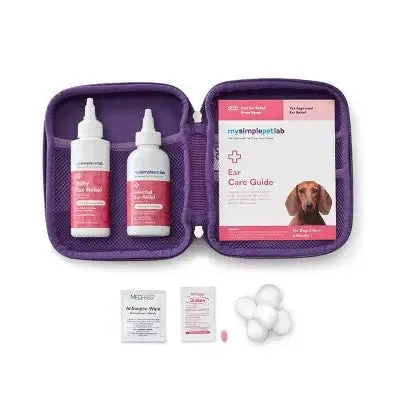 MySimplePetLab Dog Ear Care Kit