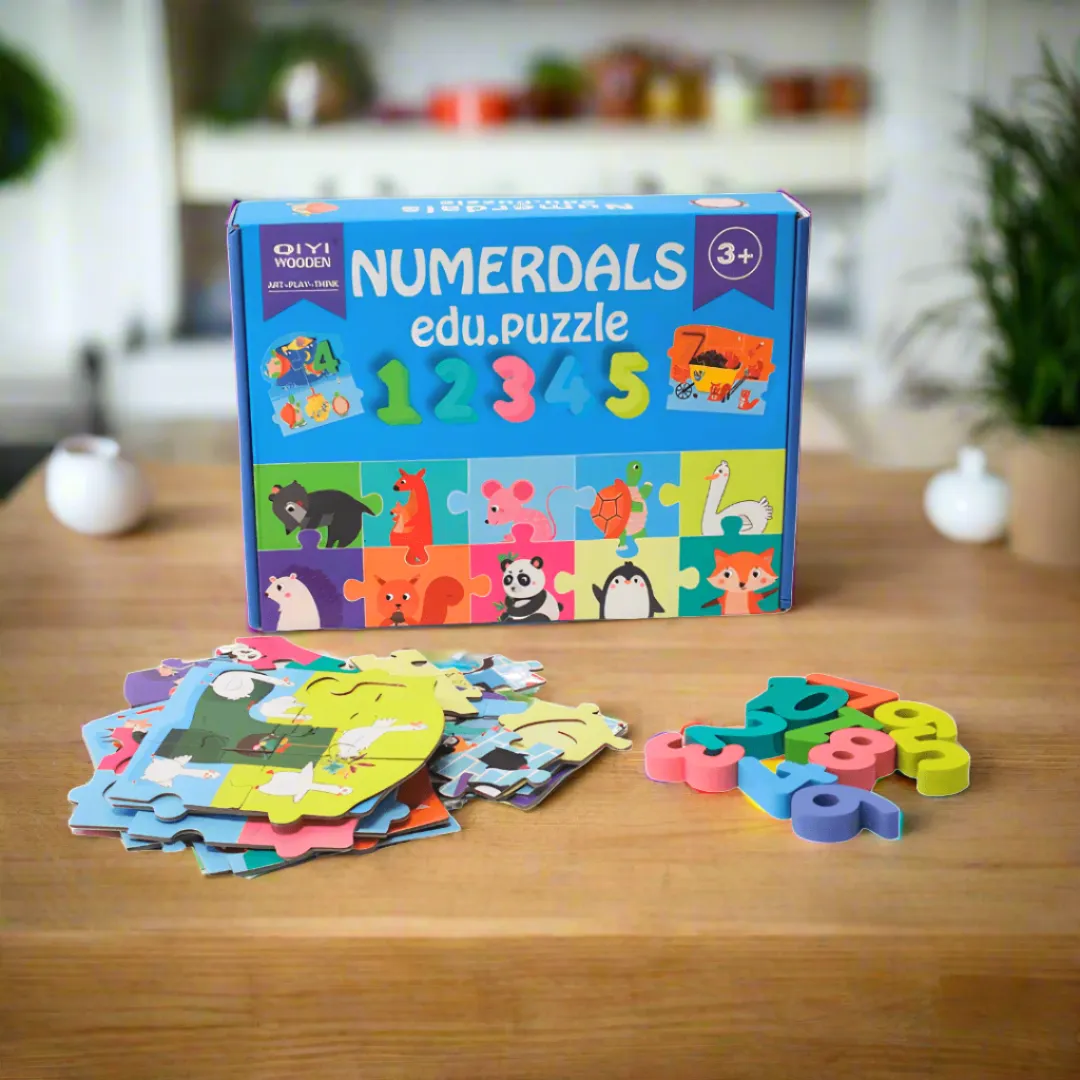 Numerdals edu puzzle for kids Age 3 