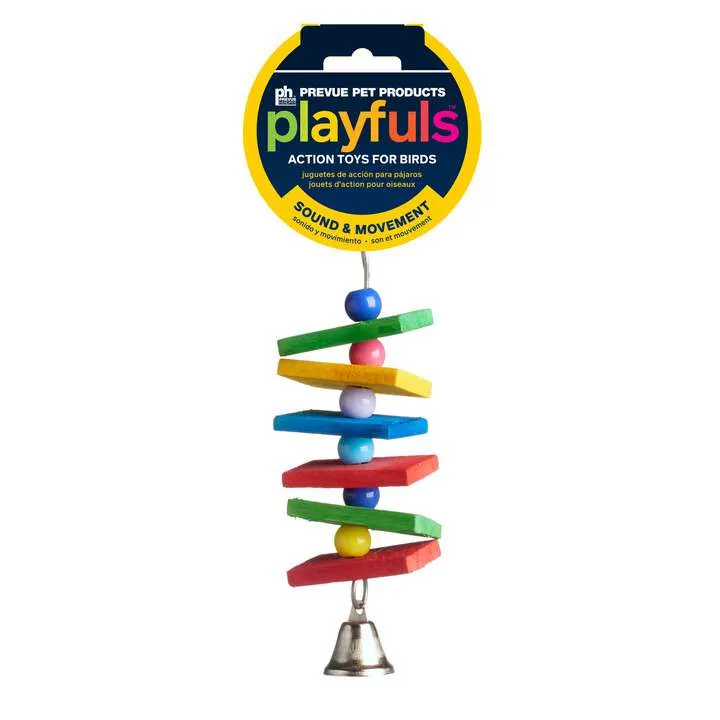 Prevue Pet Playfuls Ding Bird Toy