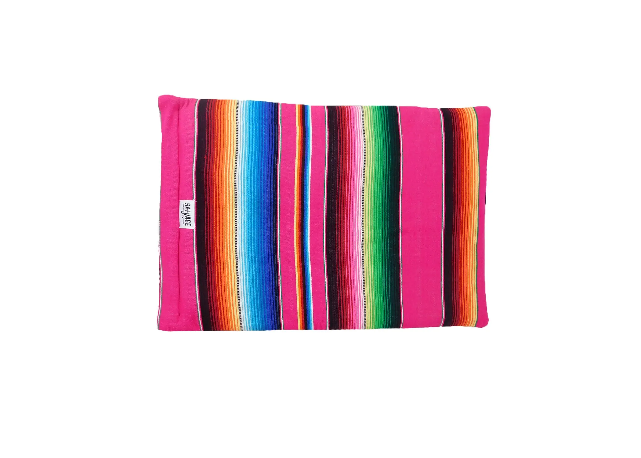 Saltillo Serape Rollup Bed- Hot Pink