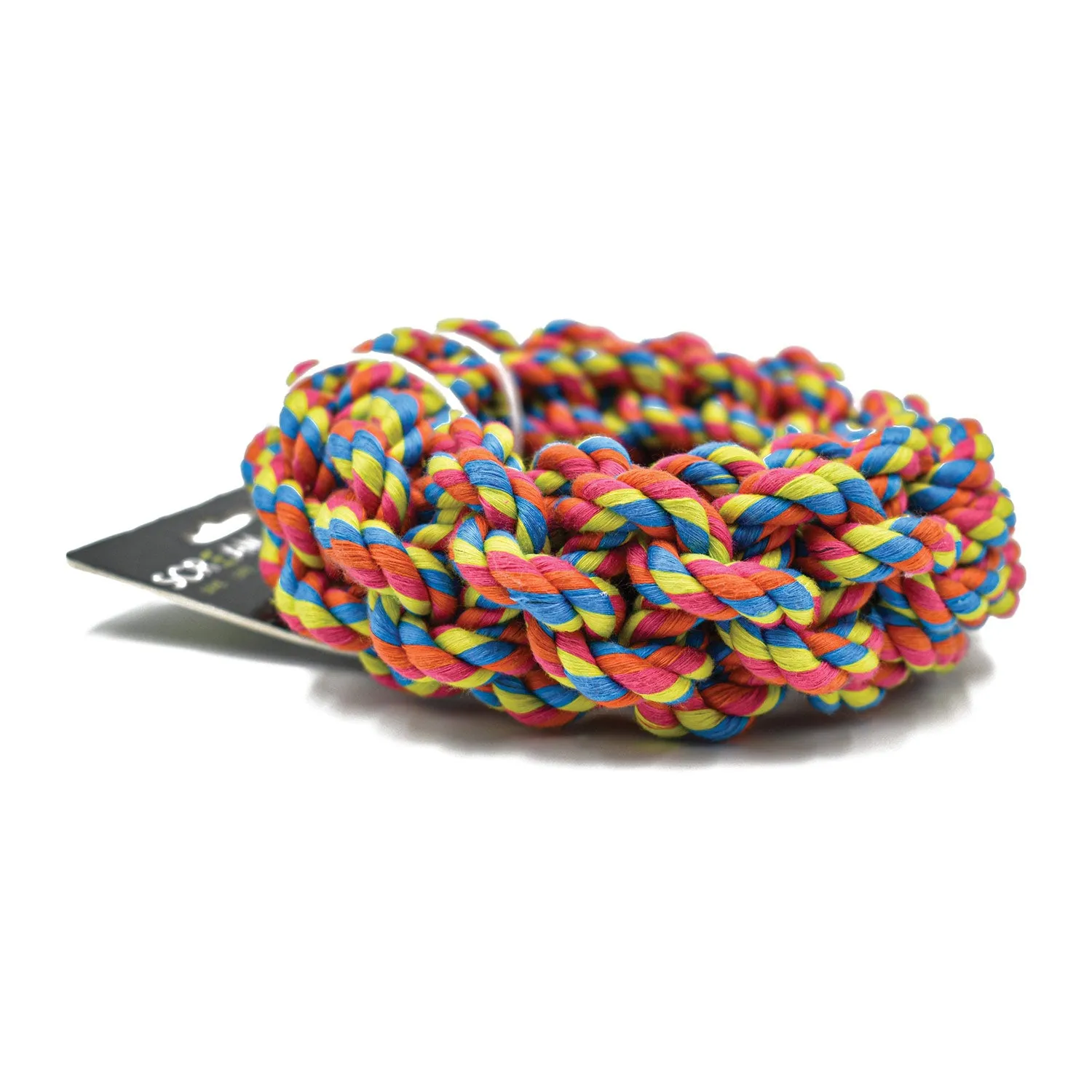 Scream Rope Wreath 15cm Dog Toy