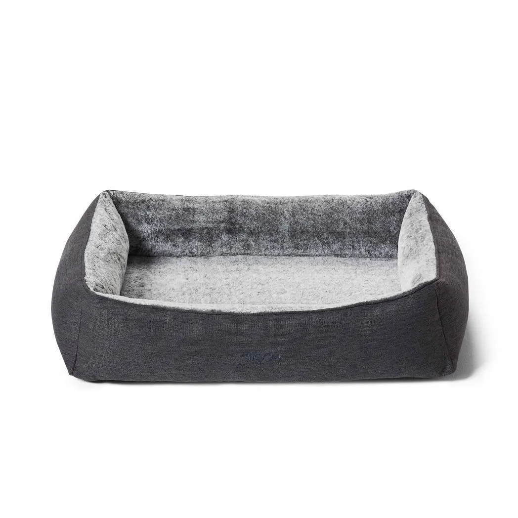 Snooza Snuggler Chinchilla Dog Bed Large