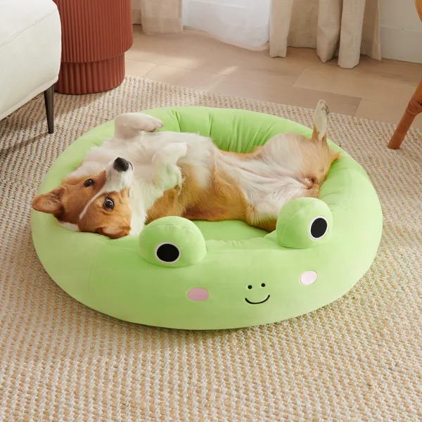 Squishmallows Pet Bed Wendy Frog 24 Inch Med