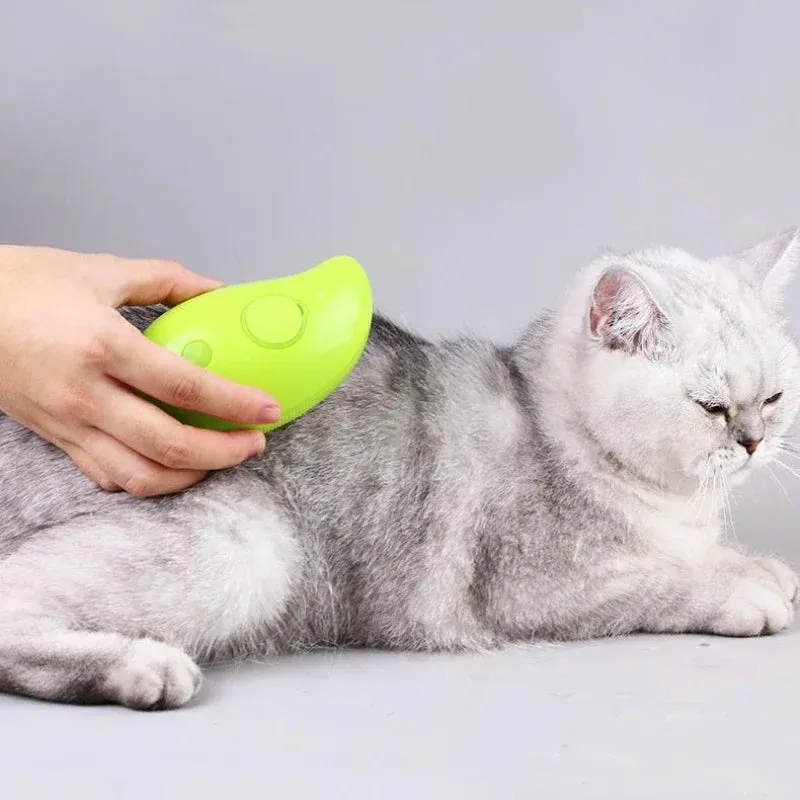 Steamy Brush for Cats