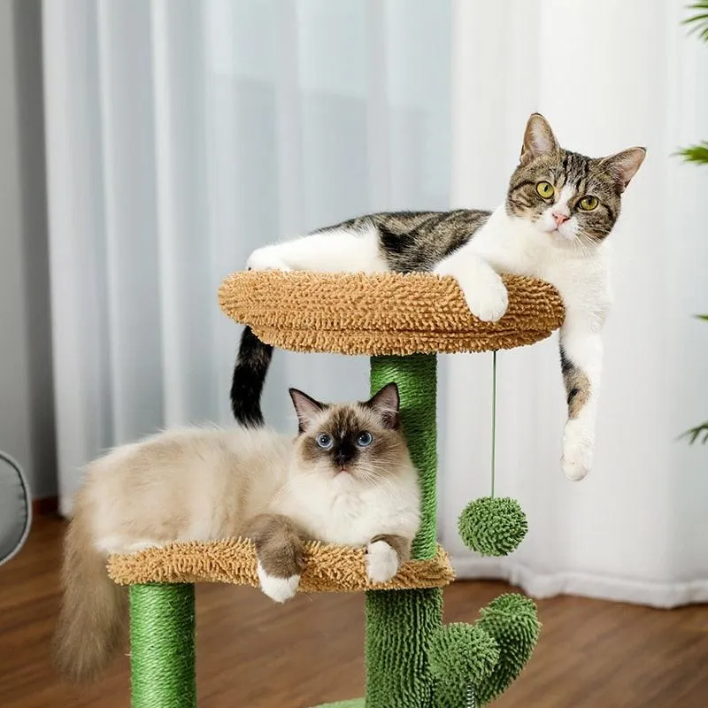 Urban Jungle Cactus Cat Tree