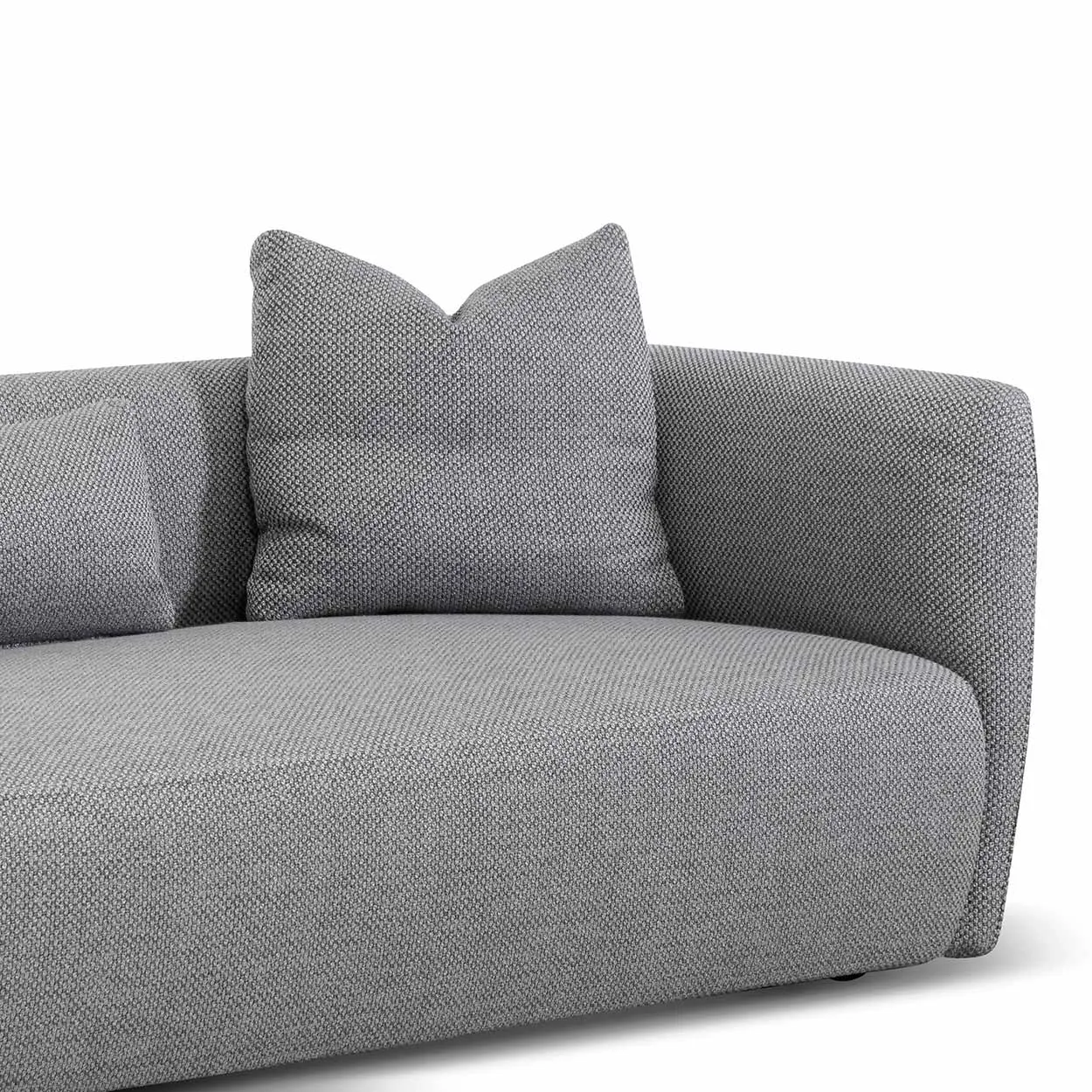 Willian 3 Seater Fabric Sofa - Noble Grey