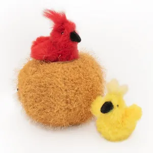 ZippyClaws Birds In Nest Burrow Cat Toy