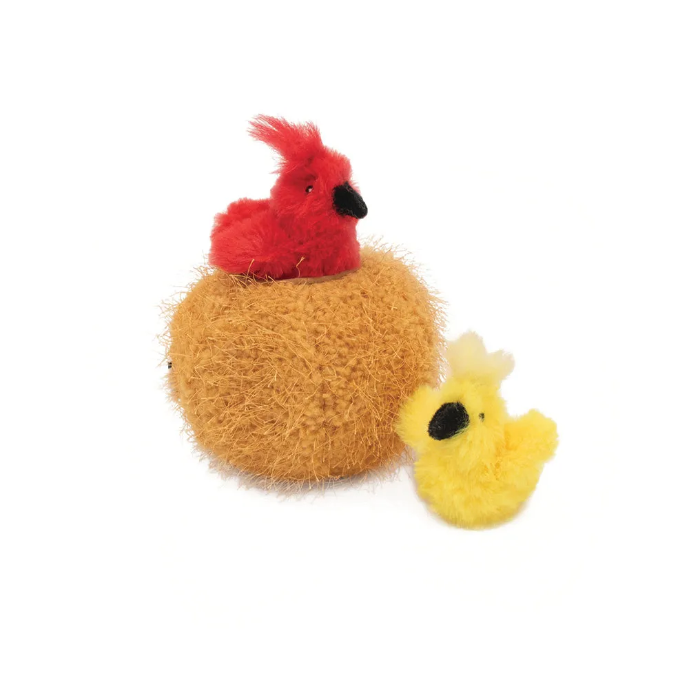 Zippyclaws Burrow Birds In Nest Cat Toy